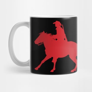 Red Arthur and Horse Mug